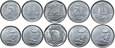 Brazylia - KOMPLET 5 monet - 5 10 25 50 Centavos 1994 + 1 Real 1994