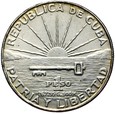 Kuba - 1 Peso 1953 - Jose Marti - Srebro
