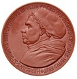 Medal 1967 - MARTIN LUTHER - REFORMACJA WITTENBERG - BRĄZOWA CERAMIKA