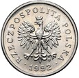 Polska - III RP - 1 Złoty 1992 - Stan MENNICZY UNC