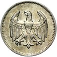 Niemcy - Weimar - 1 Marka 1924 G - Srebro - STAN !