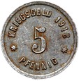 Soldau - Działdowo - NOTGELD - 5 Pfennig 1918 - ŻELAZO