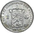 Holandia - Wilhelmina - 1 Gulden 1938 Utrecht - Srebro - STAN !