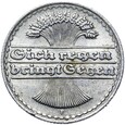 Niemcy - Weimar - 50 Pfennig 1919 F - RZADSZA !