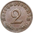 Niemcy - III Rzesza - 2 Reichspfennig 1937 E - RZADSZA !