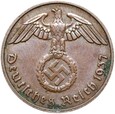 Niemcy - III Rzesza - 2 Reichspfennig 1937 E - RZADSZA !