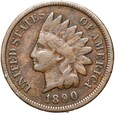 USA - 1 Cent 1890 - INDIAN HEAD - Indianin - STAN !