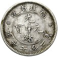 Chiny - FUKIEN FOO-KIEN - 10 Centów ND (1903-1908) - Srebro