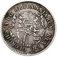 Indie Brytyjskie - Jerzy IV - 1/16 Dolara 1822 - Srebro - STAN !