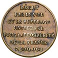 Medal - Francja - LOUIS NAPOLEON BONAPARTE - WYBORY 1851