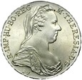 Austria - Maria Teresa - 1 Talar 1780 NB - Srebro - Stan MENNICZY UNC