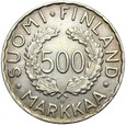 Finlandia - 500 Marek 1952 H - Igrzyska Olimpijskie Helsinki - Srebro