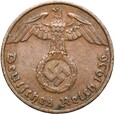 Niemcy - III Rzesza - 1 Reichspfennig 1936 G - RZADKA - STAN !