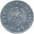 Niemcy - III Rzesza - 10 Reichspfennig 1943 J - cynk - RZADKA !