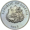 Liberia - 2 Dolary 1983 - RYBA - FAO - Stan MENNICZY - UNC !