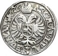 Austria - Czechy Ferdynand II - 3 Krajcary 1626 - Kutná Hora - Srebro