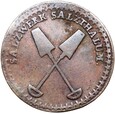 Salzwerk Salzthalum - 1 FUDER TORF - ŻETON NA TORF 1815-1850 STAN !