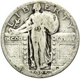 USA - 1/4 Dolara - 25 Centów 1925 - STANDING LIBERTY - Srebro