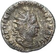 Walerian I - Antoninian AD 257 - ORIENS AVGG - Sol - Rzym - Srebro