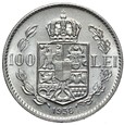 Rumunia - 100 Lei 1938 - NIKIEL - RZADKA !