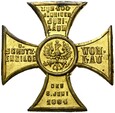 ŚLĄSK - Wołów - Wohlau - Gildia strzelecka - Krzyż 1884