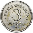 Estonia - 3 Marka Marki 1922 - Tallin - STAN !