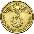 Niemcy - III Rzesza - 10 Reichspfennig 1936 A - RZADKA !