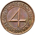 Niemcy - Weimar - 4 Reichspfennig 1932 G - Brüning-Taler