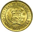 Peru - moneta - 10 Soli 1979 - TUPAC AMARU - Stan UNC