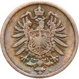 Niemcy - Cesarstwo - 2 Pfennig 1875 H - RZADSZA !