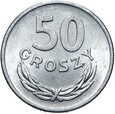 Polska - PRL - 50 Groszy 1949 - ALUMINIUM - Stan MENNICZY - UNC