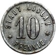 Loslau - Wodzisław Śląski - NOTGELD - 10 Pfennig 1918 - żelazo