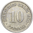 Niemcy - Cesarstwo - 10 Pfennig 1900 F