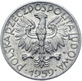 Polska - PRL - 5 Złotych 1959 - RYBAK - STAN !