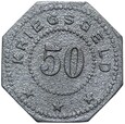 Archimedes BRESLAU - Wrocław - 50 Pfennig 1917 - OBÓZ - CYNK