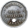 Ratibor Racibórz - 10 Pfennig - EISENBAHN - HAUPTWERKSTATT - ŻELAZO