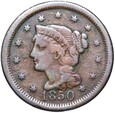 USA - 1 Cent 1850 - MATRON HEAD - STAN !