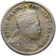 Etiopia - Cesarz Menelik II - 1/32 Birr 1897 - EE 1889 - STAN !