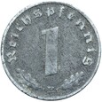 Niemcy - III Rzesza - 1 Reichspfennig 1945 E - cynk - RZADSZA !