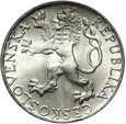Czechosłowacja - 50 Koron 1948 - SREBRO - POWSTANIE PRASKIE - UNC