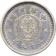 Chiny - OKUPACJA JAPOŃSKA Hua Hsing Bank 10 Fen 1940 (rok 29) STAN !
