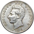 Ekwador - 20 Centavos - 2 Decimos 1914 - Filadelfia USA Srebro STAN !