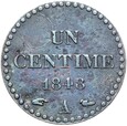 Francja - 1 Centym 1848 A - STAN !