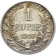 OSTAFRIKA DOA Niemiecka Afryka Wschodnia - 1 Rupia 1910 J - Srebro