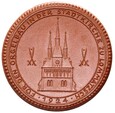 Medal 1924 MIŚNIA ORGELBAU STADTKIRCHE LOMMATZSCH - BRĄZOWA CERAMIKA