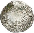 Austria - Czechy Ferdynand II - 3 Krajcary 1628 - Kutná Hora - Srebro