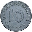 Niemcy - III Rzesza - 10 Reichspfennig 1945 E - RZADKA !