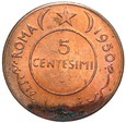 Somalia - 5 Centesimi 1950 - SŁOŃ - STAN !