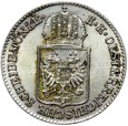 Austria - 6 Krajcarów 1849 A - SREBRO - Stan MENNICZY !