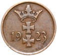 WMG - Wolne Miasto Gdańsk - 1 Pfennig 1923